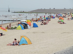 Zicht op het strand 2